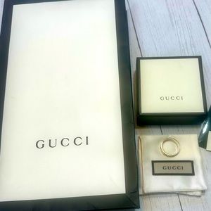 GUCCI Gucci Ghost Costume Jewelry Unisex Street Style Silver